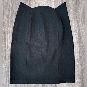 Versace skirt floral detail